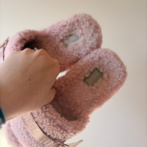 UGG Women's Pink Platform Slippers - Picture 8 of 11